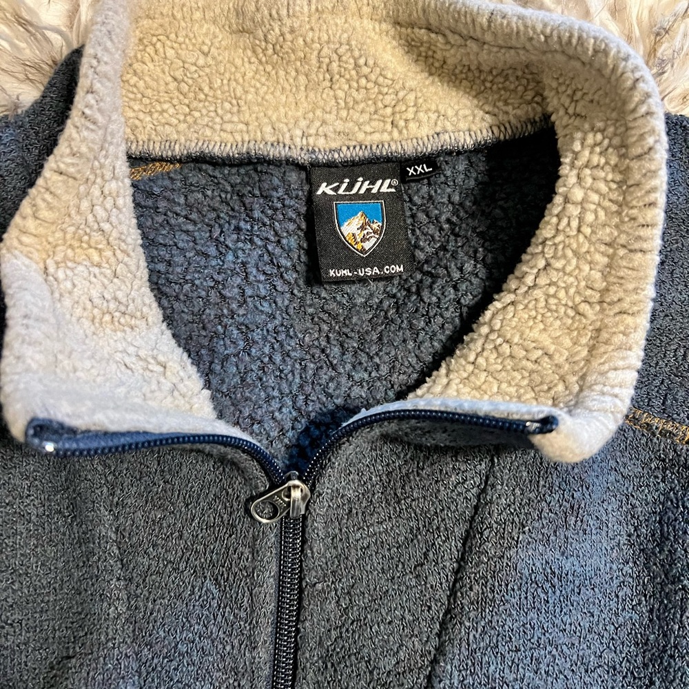Mens Kuhl Revel 1/4 zip pullover XXL; fits smaller